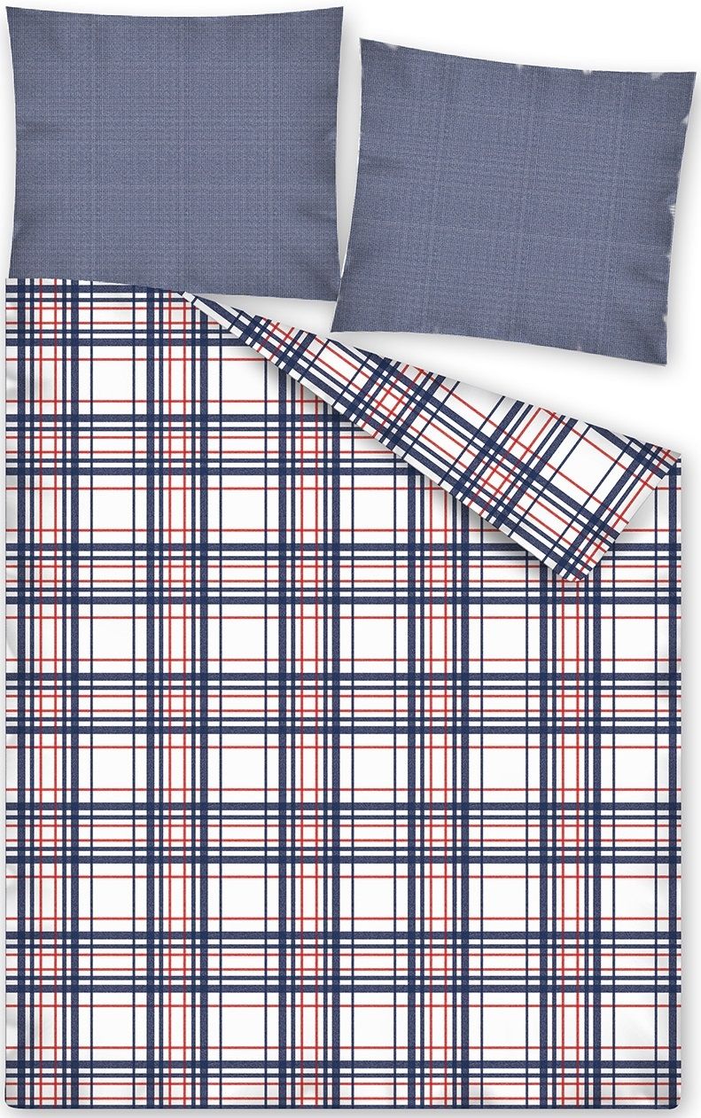 Zestaw pościeli DETEXPOL Komplet pościeli bawełna 2446B/160 + 2x 50 x 60 1261836