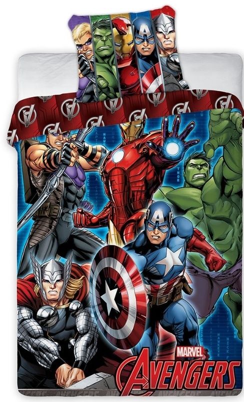 Zestaw pościeli FARO Avengers 140 x 200
