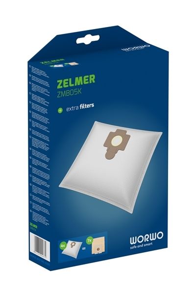 Zdjęcia - Akcesorium do odkurzaczy Zelmer Zestaw worki + filtry WORWO ZMB05K 