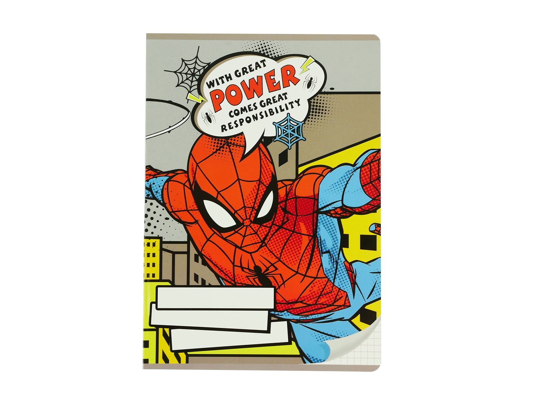 Zeszyt Spider Man Kratka 16 Kartek A5
