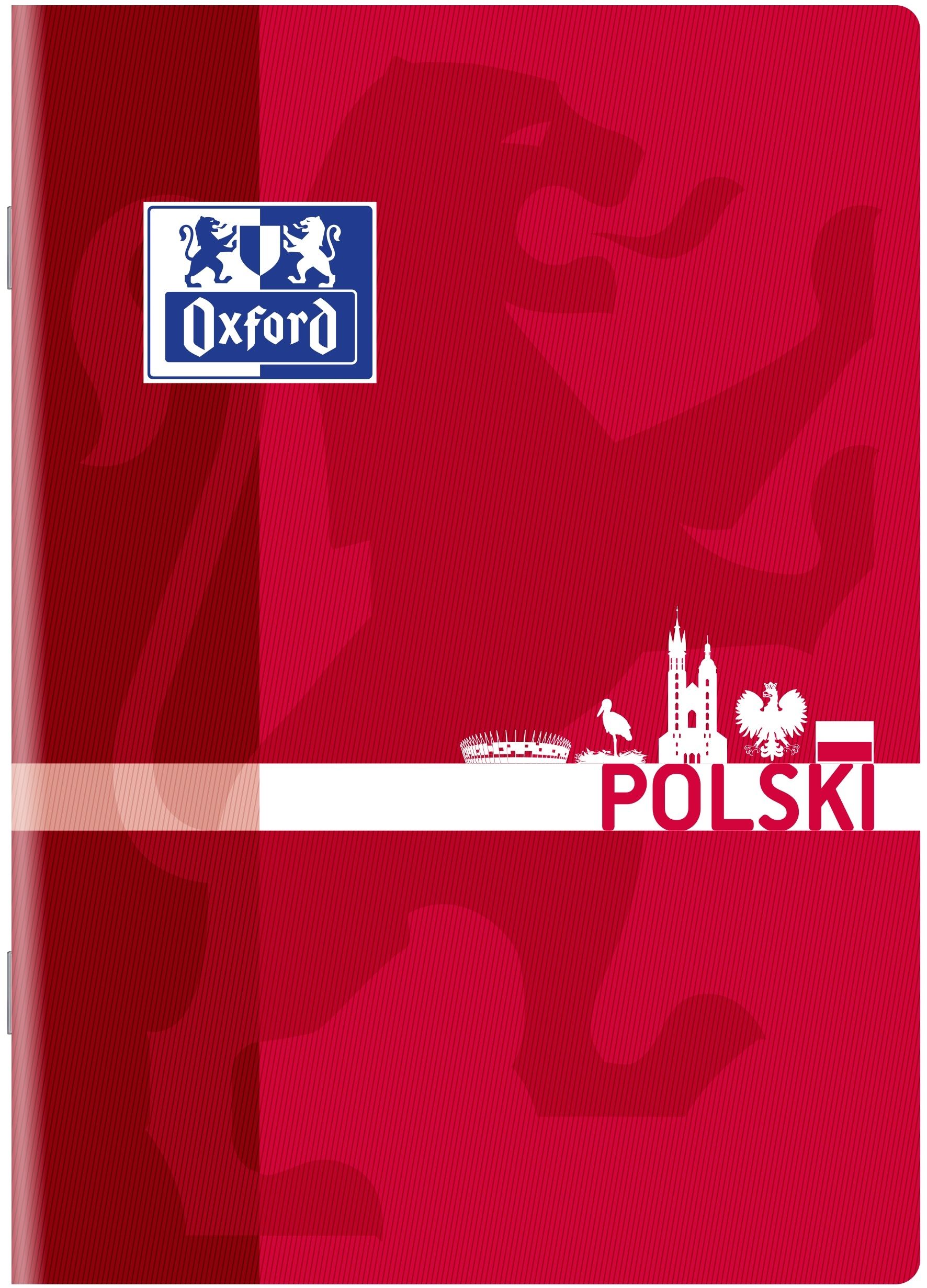 Oxford Zeszyt w linie Zeszyt A5 60 k. język polski