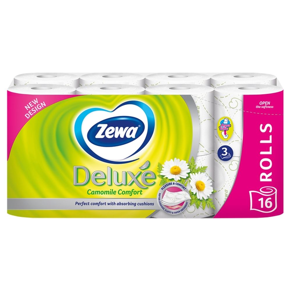Zewa Deluxe Camomile Comfort Papier toaletowy 16 rolek