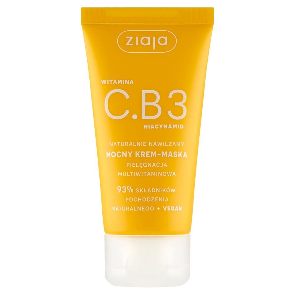 Ziaja Witamina C.B3 niacinamid Nocny krem-maska 50 ml