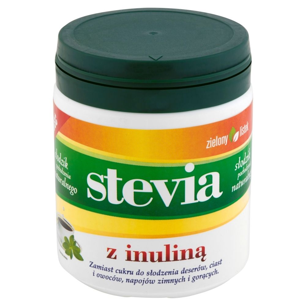Zielony listek Słodzik stołowy Stevia z inuliną 140 g