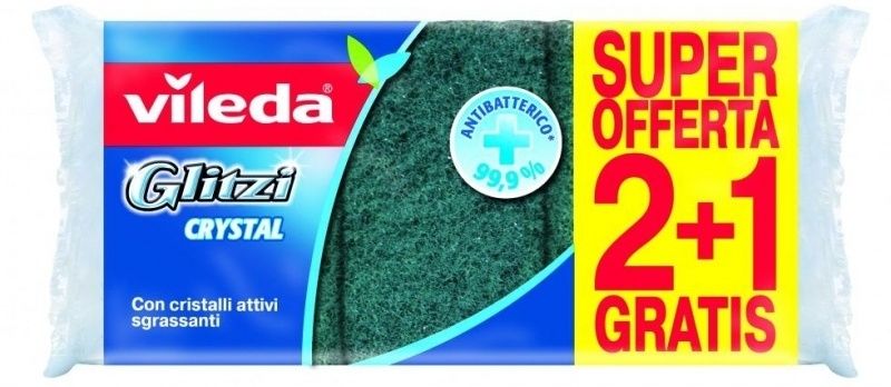 Zmywak VILEDA Glitzi Crystal 2+1