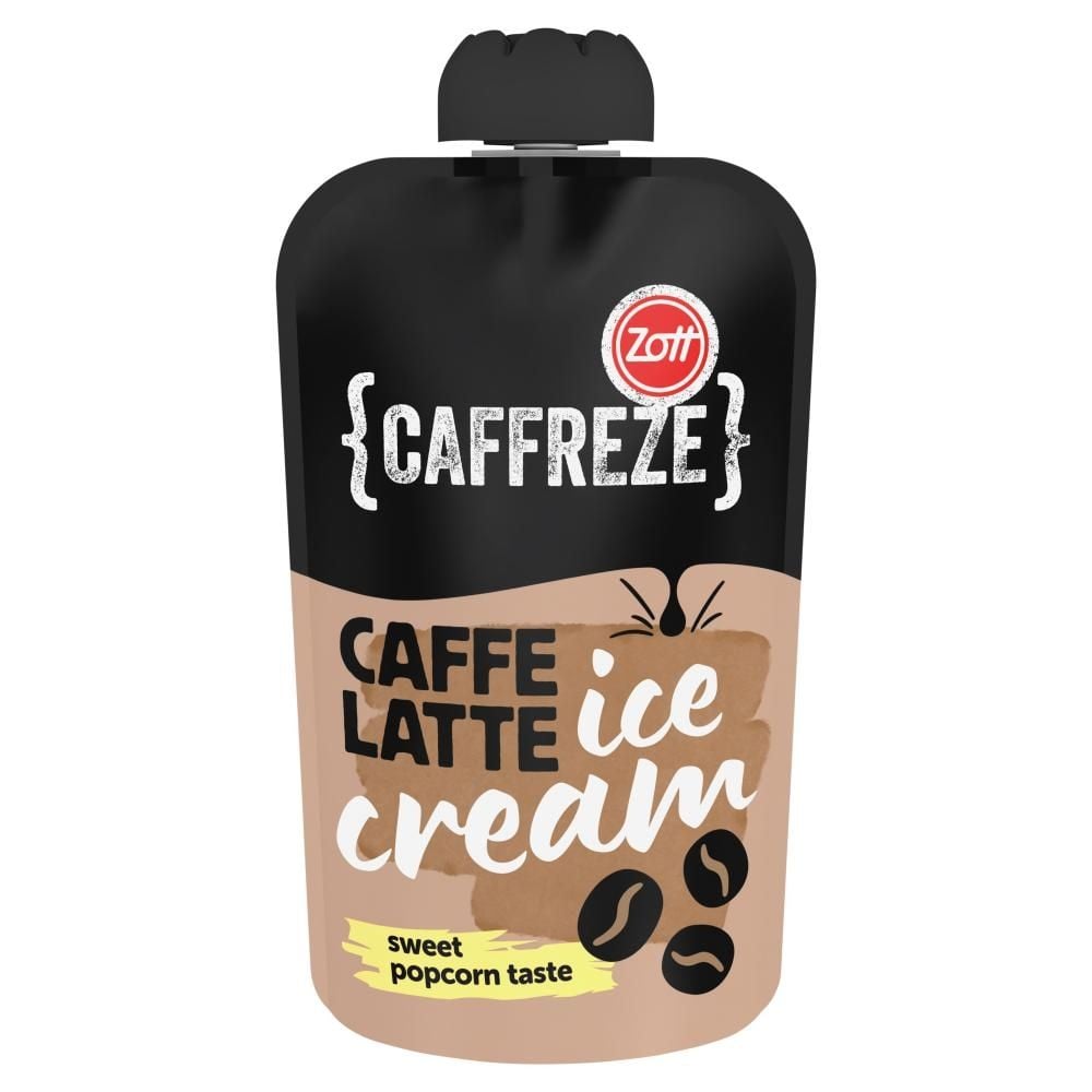 Zott Caffreze Lody mleczne z ekstraktem kawy o smaku popcornu 110 ml