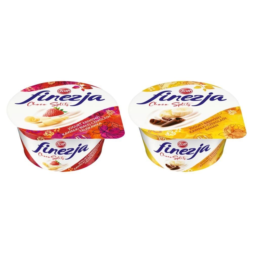 Zott Finezja Choco Splits Jogurt kremowy 130 g