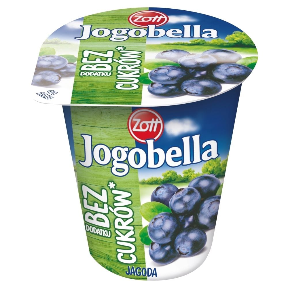 Jogobella Jogobella Bez Owoców Sama Chemia Zott Jogobella Bez dodatku cukrów Jogurt owocowy Classic 150 g - Zakupy