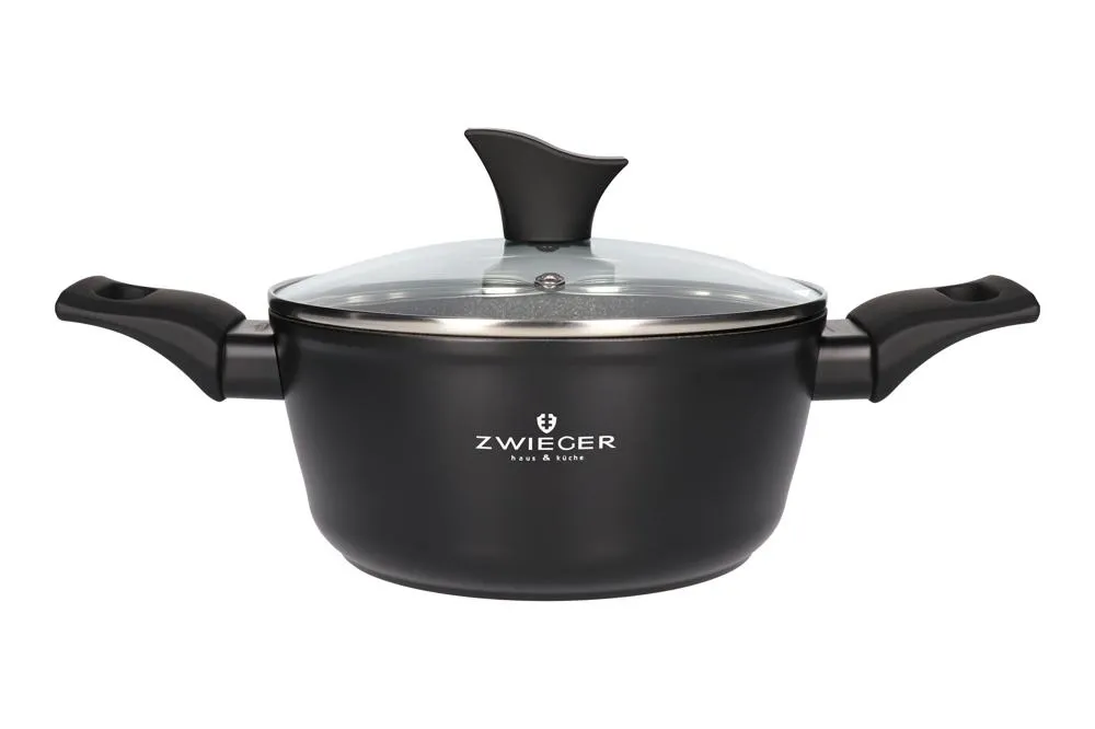 ZWIEGER GABRO ALU Garnek z pokrywką 20 cm