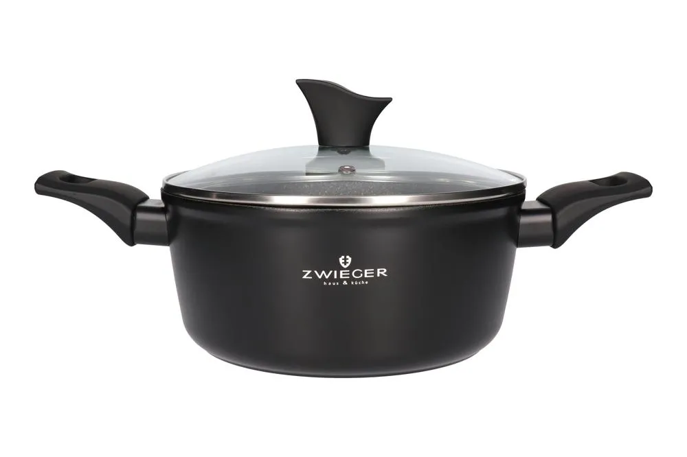 ZWIEGER GABRO ALU Garnek z pokrywką 22 cm