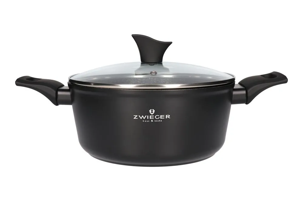 ZWIEGER GABRO ALU Garnek z pokrywką 24 cm
