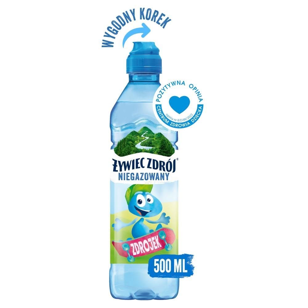 Żywiec Zdrój Zdrojek Niegazowany Woda źródlana 500 ml